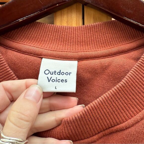 Outdoor Voices Crop Pullover size large - Picture 2 of 4